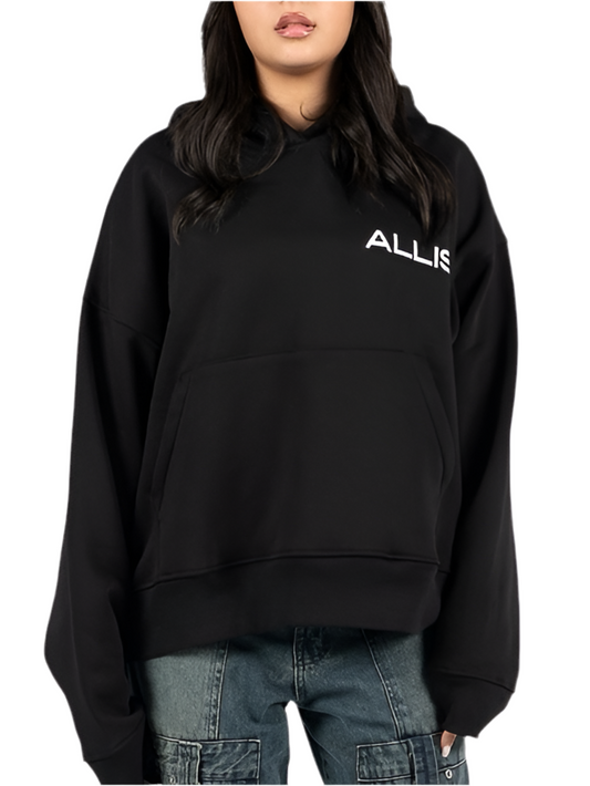 ALLIST CULTURE ‘No Time For Romance’ Black Hoodie