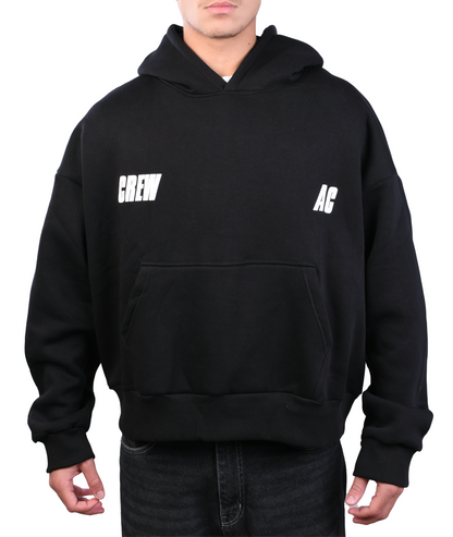 ALLIST CULTURE ‘Crew’ Black Hoodie